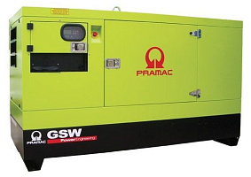 Дизельный генератор Pramac GSW 30 P 1 фаза в кожухе ДизельЭнергоРесурс