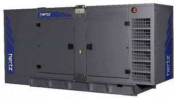 Дизельный генератор Hertz HG 275 CH в кожухе ДизельЭнергоРесурс