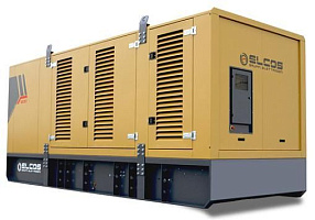 Дизельный генератор Elcos GE.CU.890/800.SS с АВР ДизельЭнергоРесурс