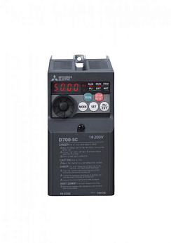Частотный преобразователь Mitsubishi FR-D720S-014SC-EC 1ф,0.2 кВт 220В